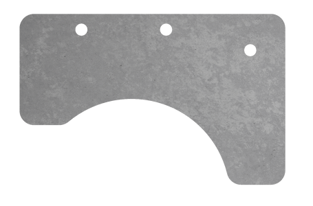 MojoDesk Surface Cubicle Corner - Desktop Only MojoDesk Sahara Stone / Right