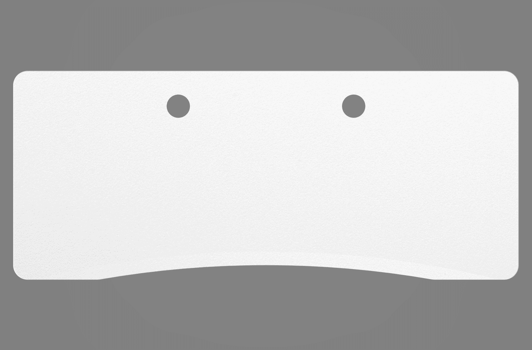 MojoDesk Surface Cubicle Rectangle - Desktop Only MojoDesk Classic White / 69.5x28.75
