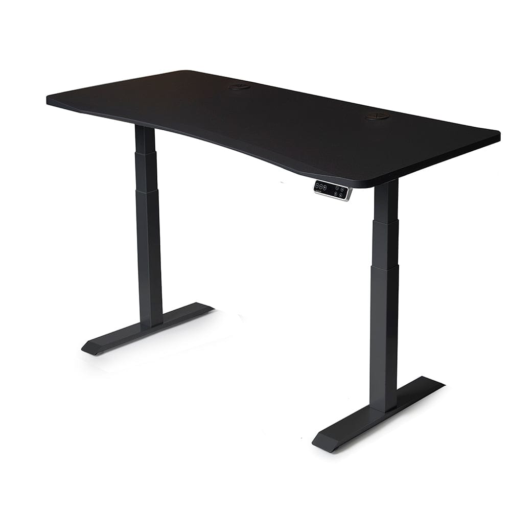 72x30 Electric Sit to Stand Desk - Frame Color: Black - Desktop Color: Black