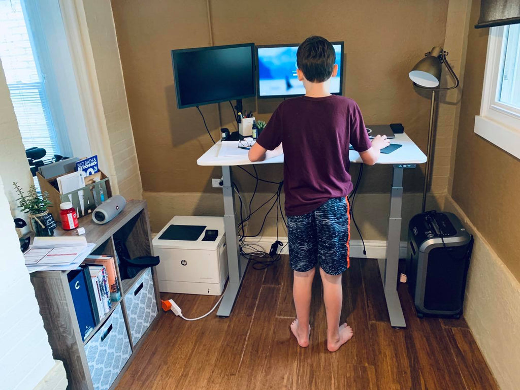 The Right Desk for Online School and Built to Last