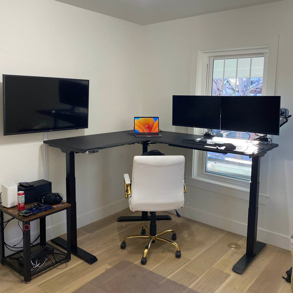 Best L Shaped Standing Desk for a Tall Person