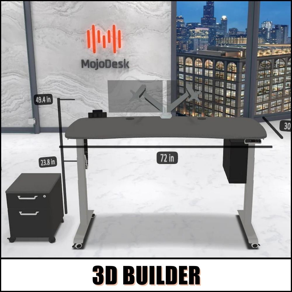 3D Desk Builder - Design Standing Desk in 3D