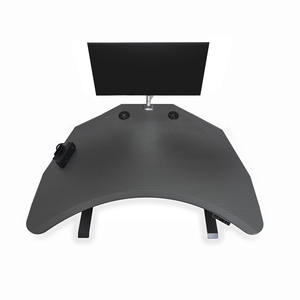 PC Battlestation Bundle: Corner Gaming Sit-to-Stand Desk + 5 Accessories MojoDesk Gaming Desk