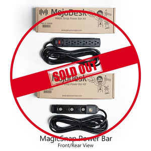 MAGicSnap 6 Outlet Power Bar (Bundle Part) MojoDesk Cable Management