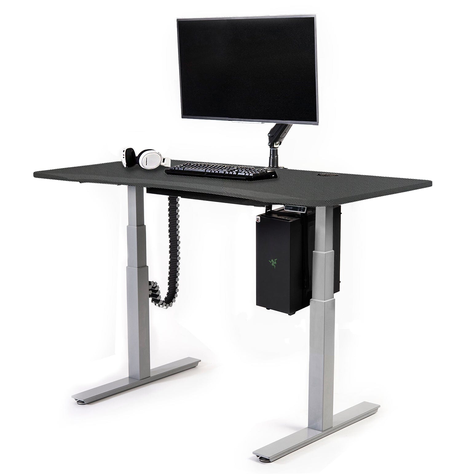 Mojo Gamer Pro Bundle: Sit-Stand Gaming Desk