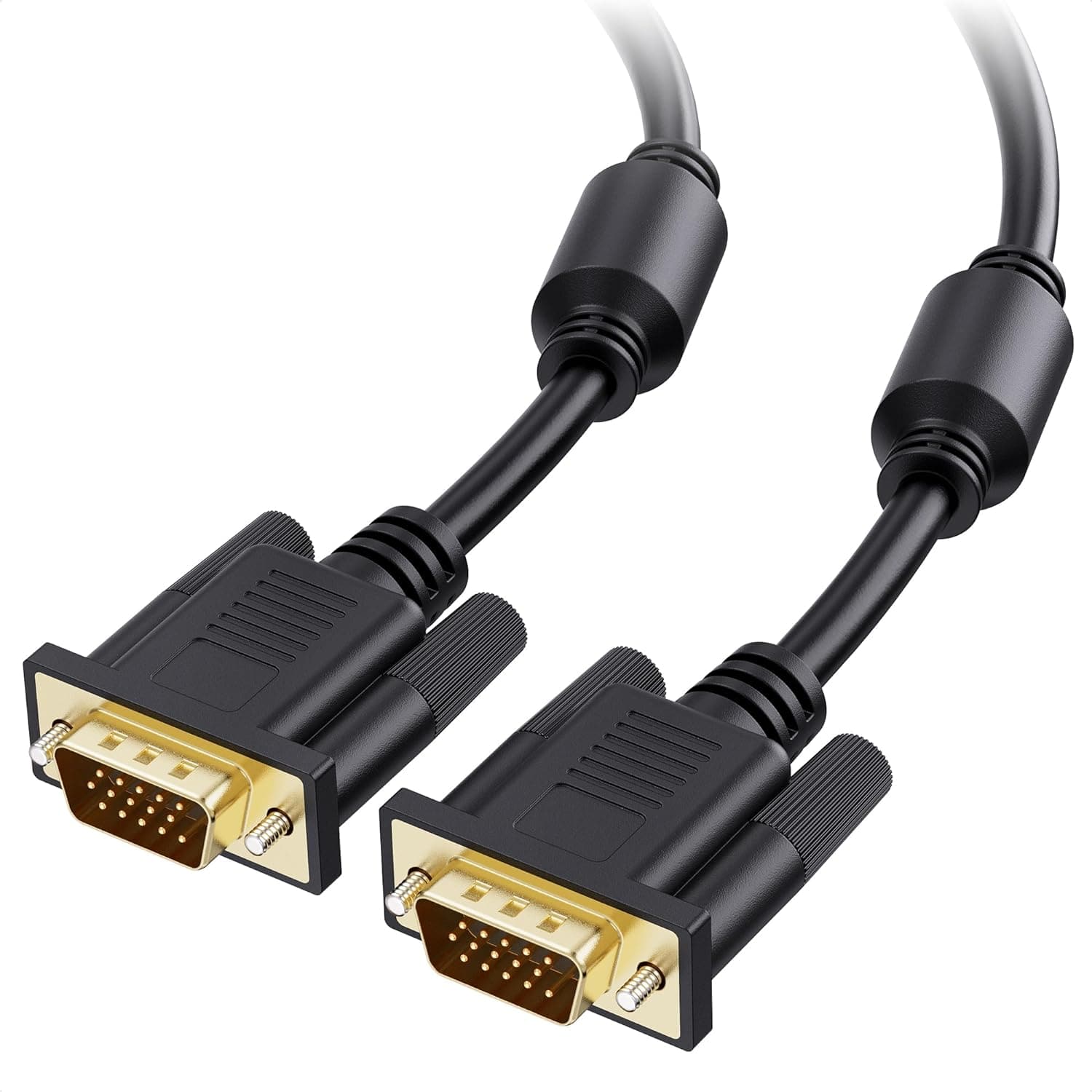 Monitor Cable 15’ VGA High Quality Male/Female MojoDesk