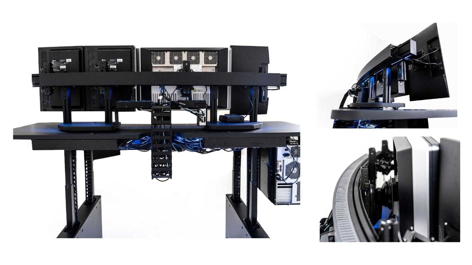 XM8 Radiology Desk - Straight, Dual Surface MojoDesk