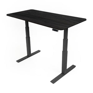 MojoDesk Straight Front (M2-S) MojoDesk Standing Desk Obsidian Oak / 58x27