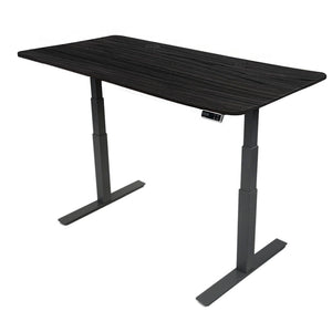 MojoDesk Straight Front (M2-S) MojoDesk Standing Desk Obsidian Oak / 70x29