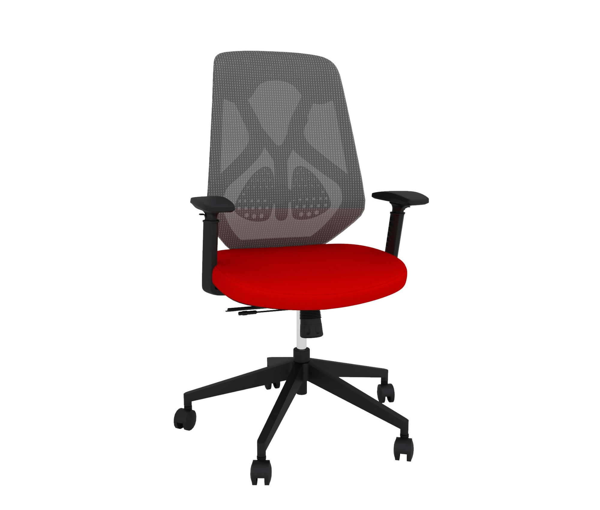 Ergonomic Chair | Office Chair with Adjustable Arms Porvata Office Chairs Red