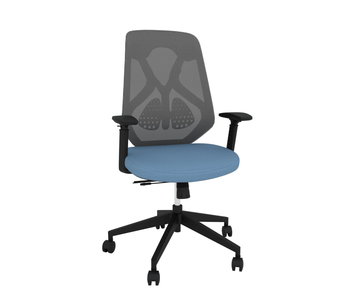 Ergonomic Chair | Office Chair with Adjustable Arms Porvata Office Chairs Sky Blue