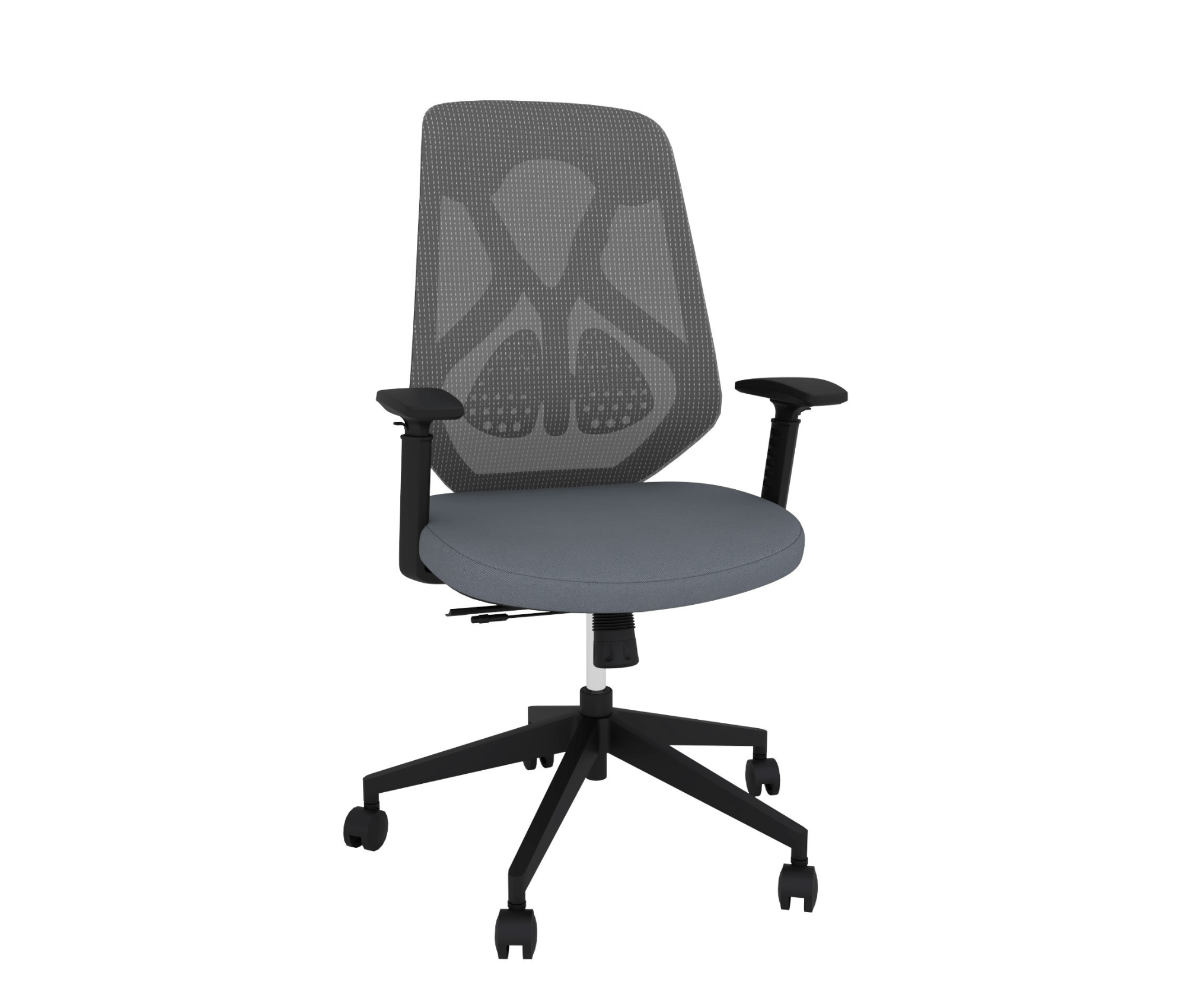 Ergonomic Chair | Office Chair with Adjustable Arms Porvata Office Chairs Slate
