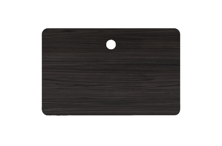 MojoDesk Surface Rectangular: Straight Front Edge MojoDesk 45.5x27 SFE / Obsidian Oak