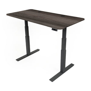 MojoDesk Straight Front (M2-S) MojoDesk Standing Desk Weathered Oak / 58x27