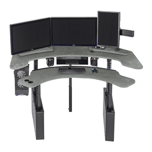 XM8-C Radiology Desk: Curved, Dual Surface MojoDesk