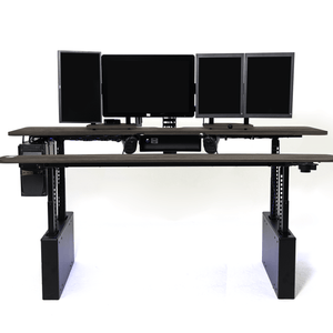 XM8-S Radiology Desk - Straight, Dual Surface MojoDesk 84x44 / Cassis