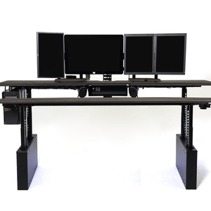 XM8-S Radiology Desk - Straight, Dual Surface MojoDesk 90x44 / Cassis