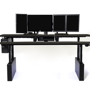 XM8-S Radiology Desk - Straight, Dual Surface MojoDesk 90x44 / Monaco