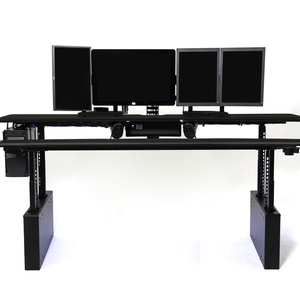 XM8-S Radiology Desk - Straight, Dual Surface MojoDesk 90x44 / Smithy Street