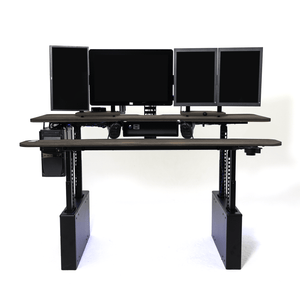 XM8-S Radiology Desk - Straight, Dual Surface MojoDesk 72x44 / Cassis