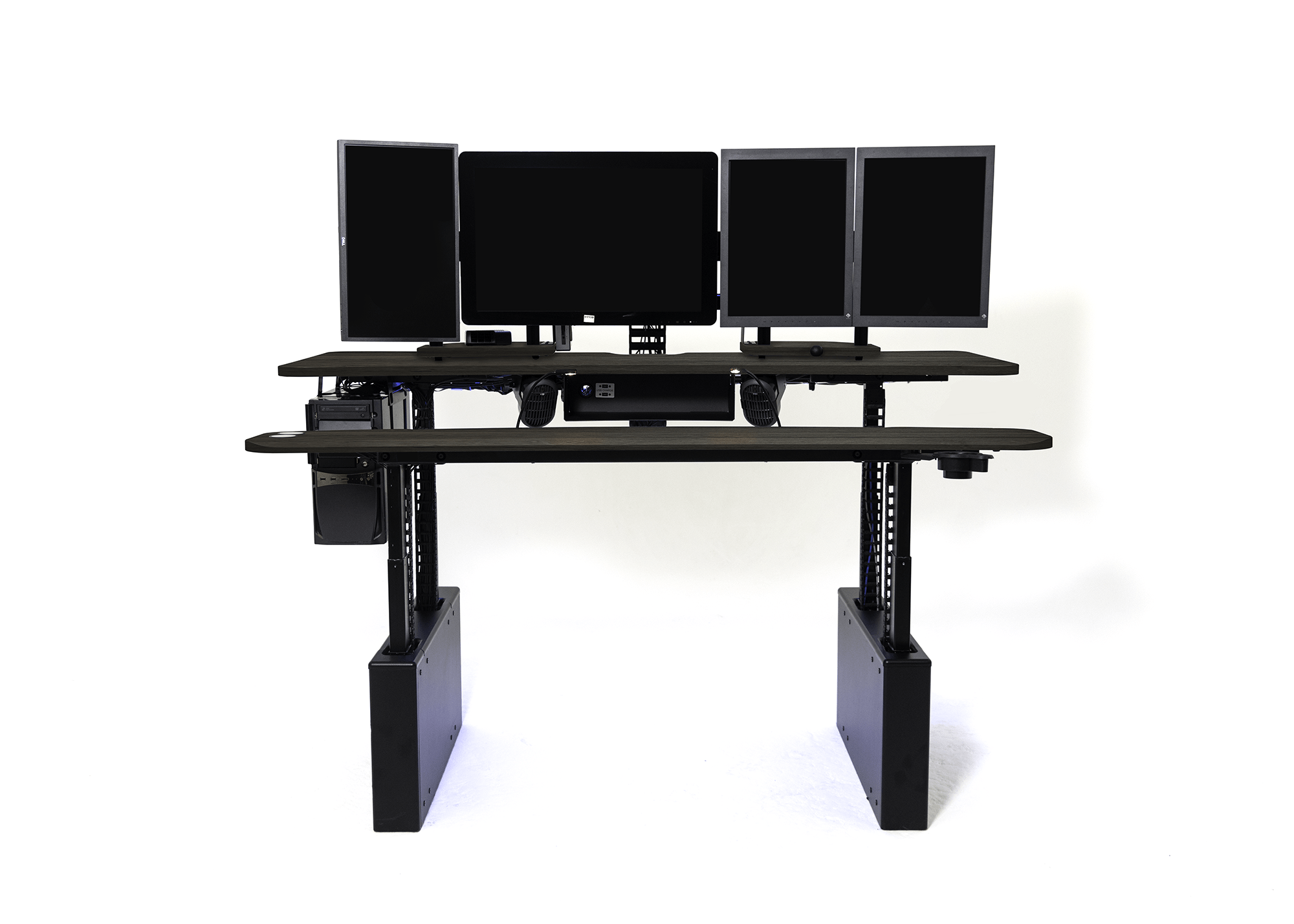 XM8-S Radiology Desk - Straight, Dual Surface MojoDesk 72x44 / Monaco