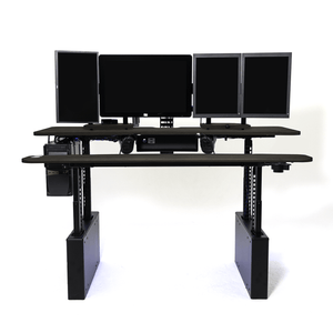 XM8-S Radiology Desk - Straight, Dual Surface MojoDesk 72x44 / Monaco