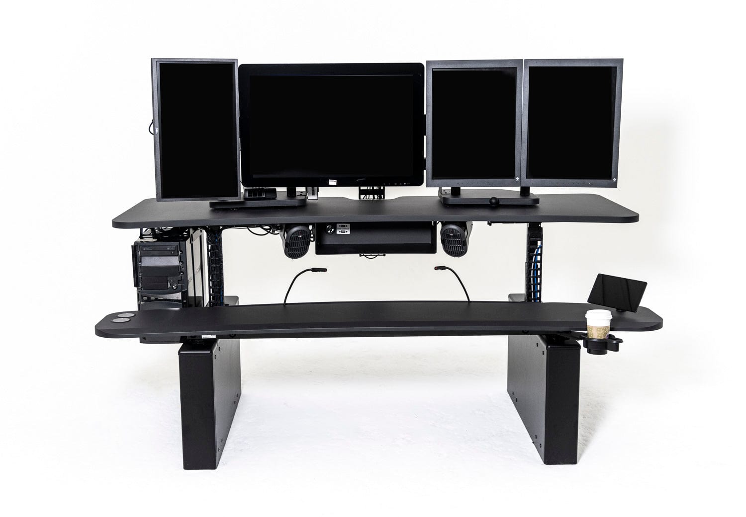 XM8-S Radiology Desk - Straight, Dual Surface MojoDesk