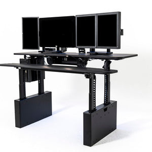 XM8-S Radiology Desk - Straight, Dual Surface MojoDesk