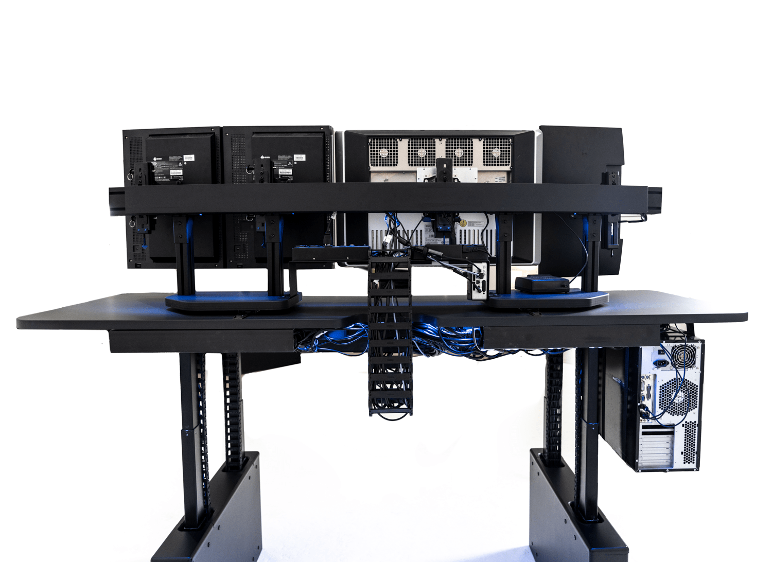 XM8-S Radiology Desk - Straight, Dual Surface MojoDesk