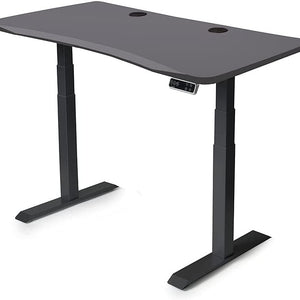Mojo QuickShip Non Epicor Standing Desk Matte Lux Charcoal / 57.5x27 / Black Base