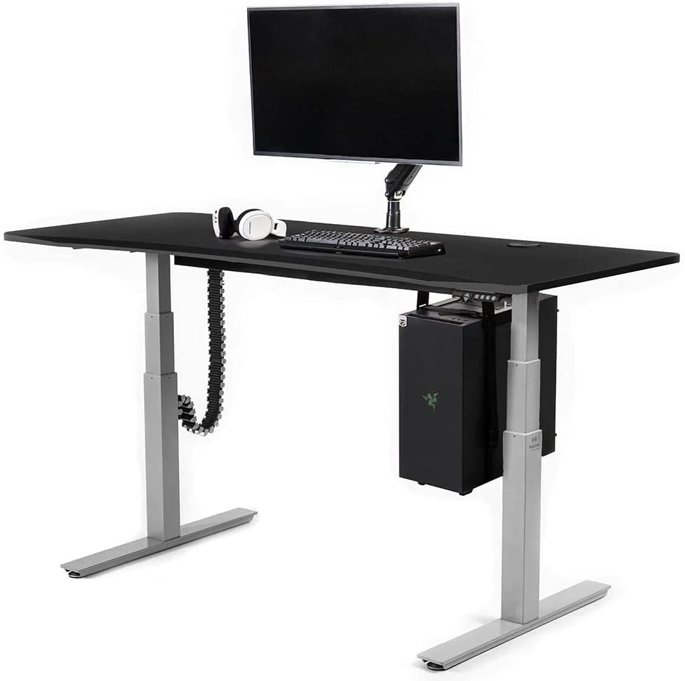 CPU Tower Hanger For Standing Desk - Sit Stand Desk CPU Tower Mount -  MojoDesk