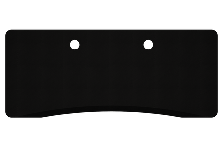 MojoDesk Surface Cubicle Rectangle - Desktop Only MojoDesk Matte Lux Black / 69.5x28.75