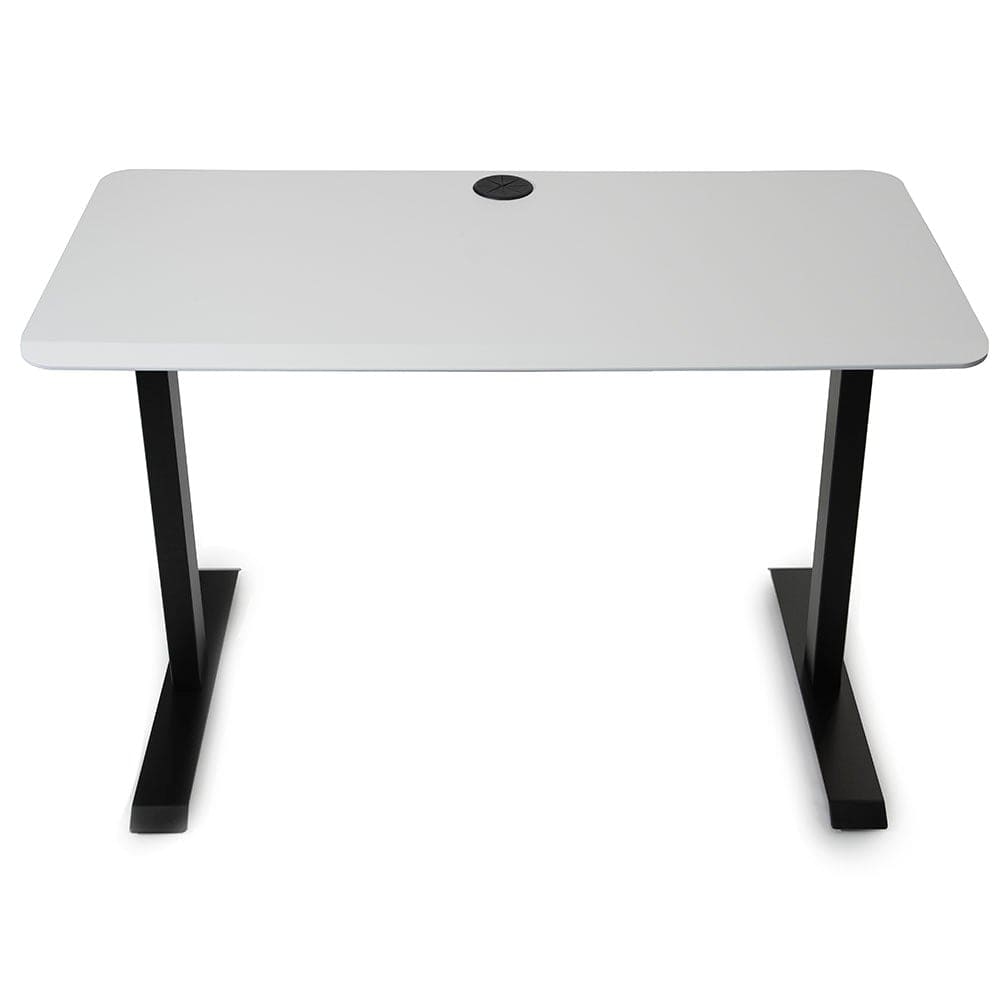 Side Table Fixed Height Desk to expand on your workspace. Color: White