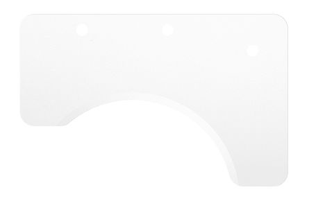 MojoDesk Surface Cubicle Corner MojoDesk Right / Designer White