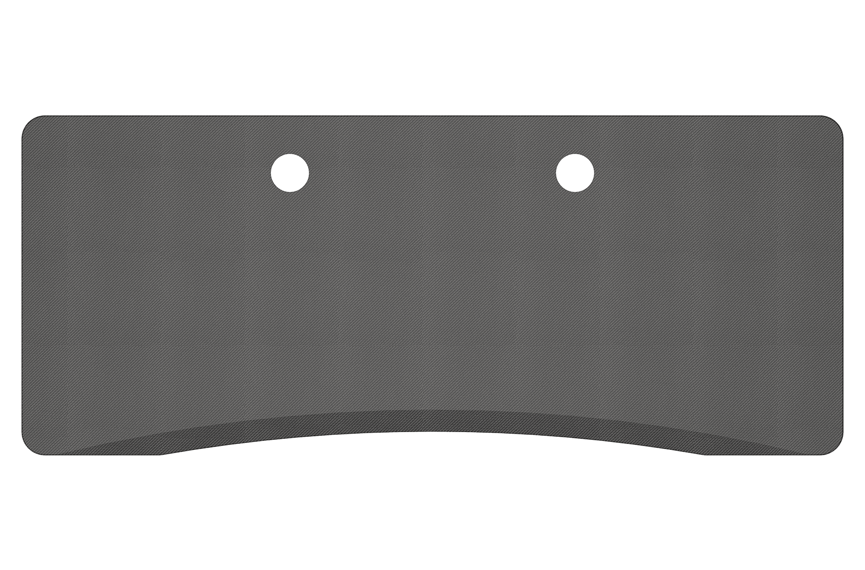 MojoDesk Surface Cubicle Rectangle MojoDesk 69.5x28.75 / Carbon Fiber