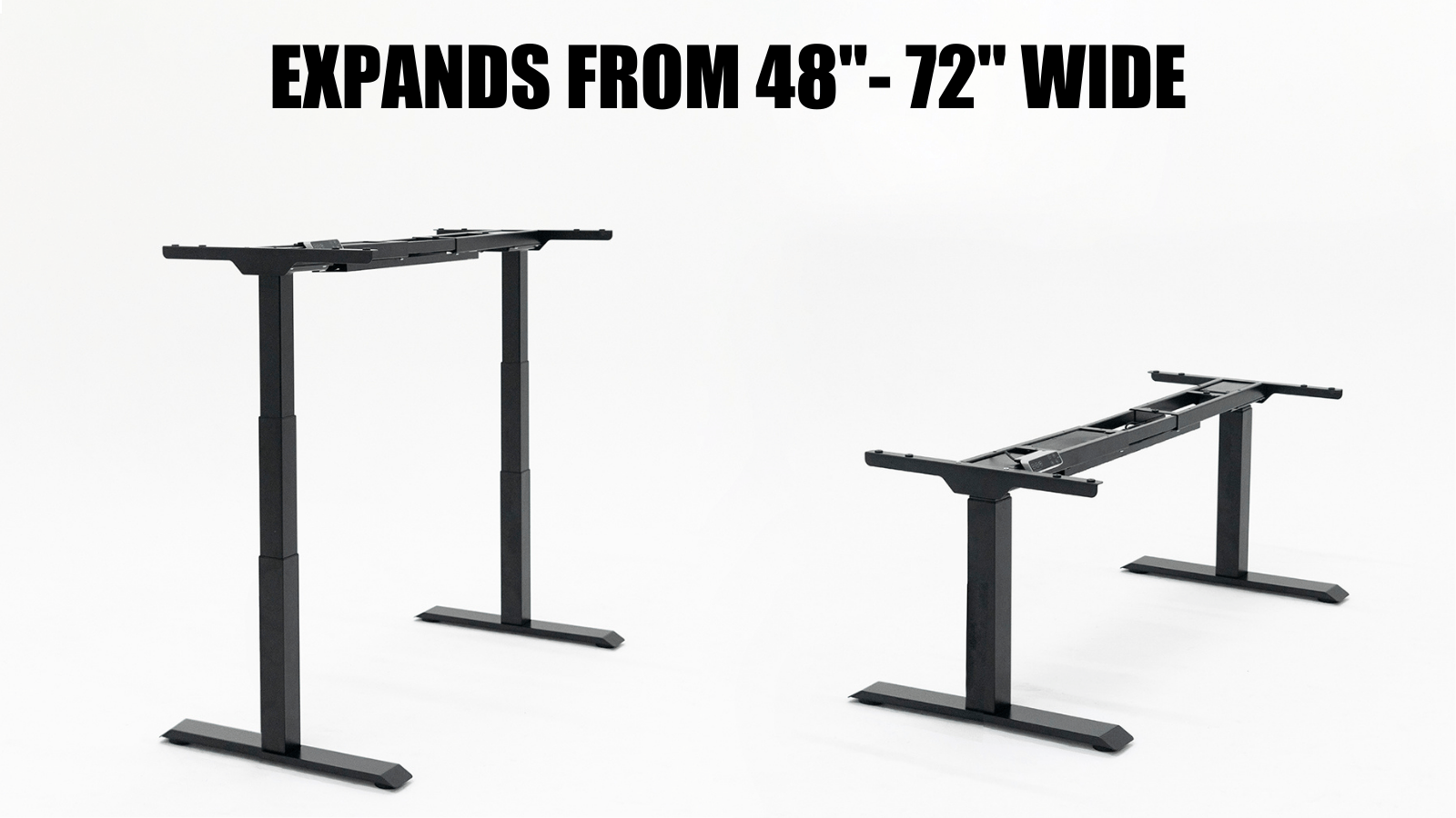 Sit-to-Stand 2-Leg Desk Frame Only: M2 MojoDesk Desks