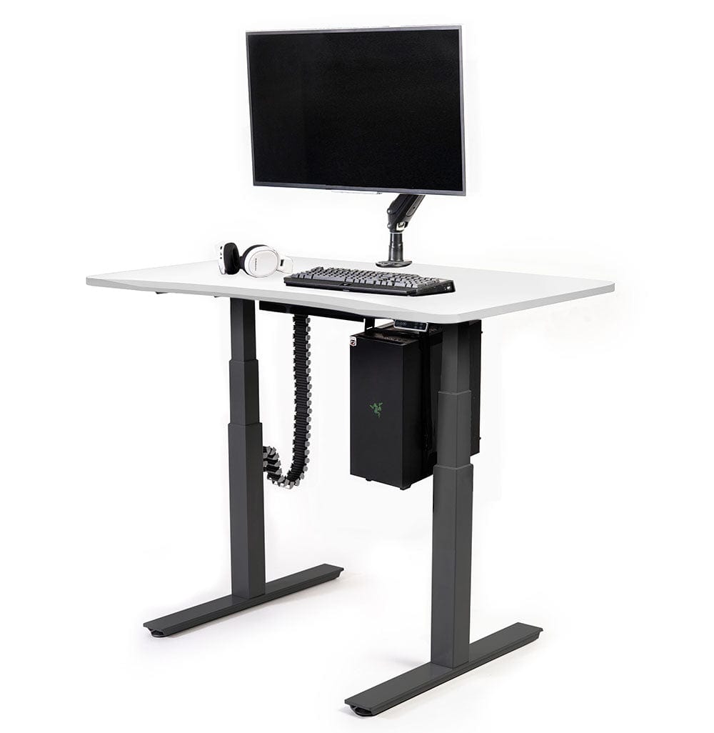 Mojo Gamer Pro Bundle: Sit-to-Stand Gaming Desk + 5 Accessories