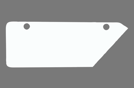 MojoDesk Surface 3 Leg Corner MojoDesk Desks 72x27 / Classic White / Left