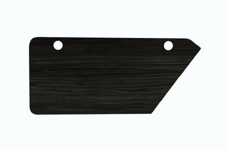MojoDesk Surface 3 Leg Corner MojoDesk Desks 60x27 / Obsidian Oak / Left