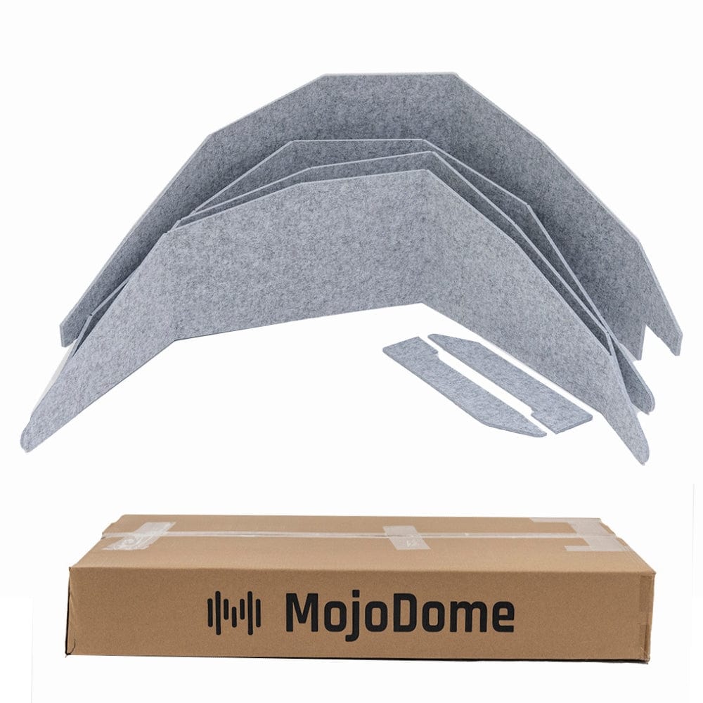 MojoDome Acoustic Panel Set - Silver Gray
