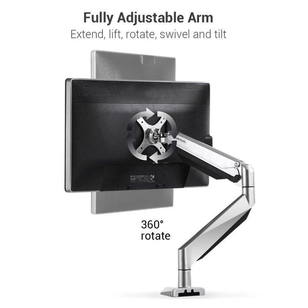 Maidesite Aluminium Monitor Arm Single Arm Desk Mount – MaidesiteUK