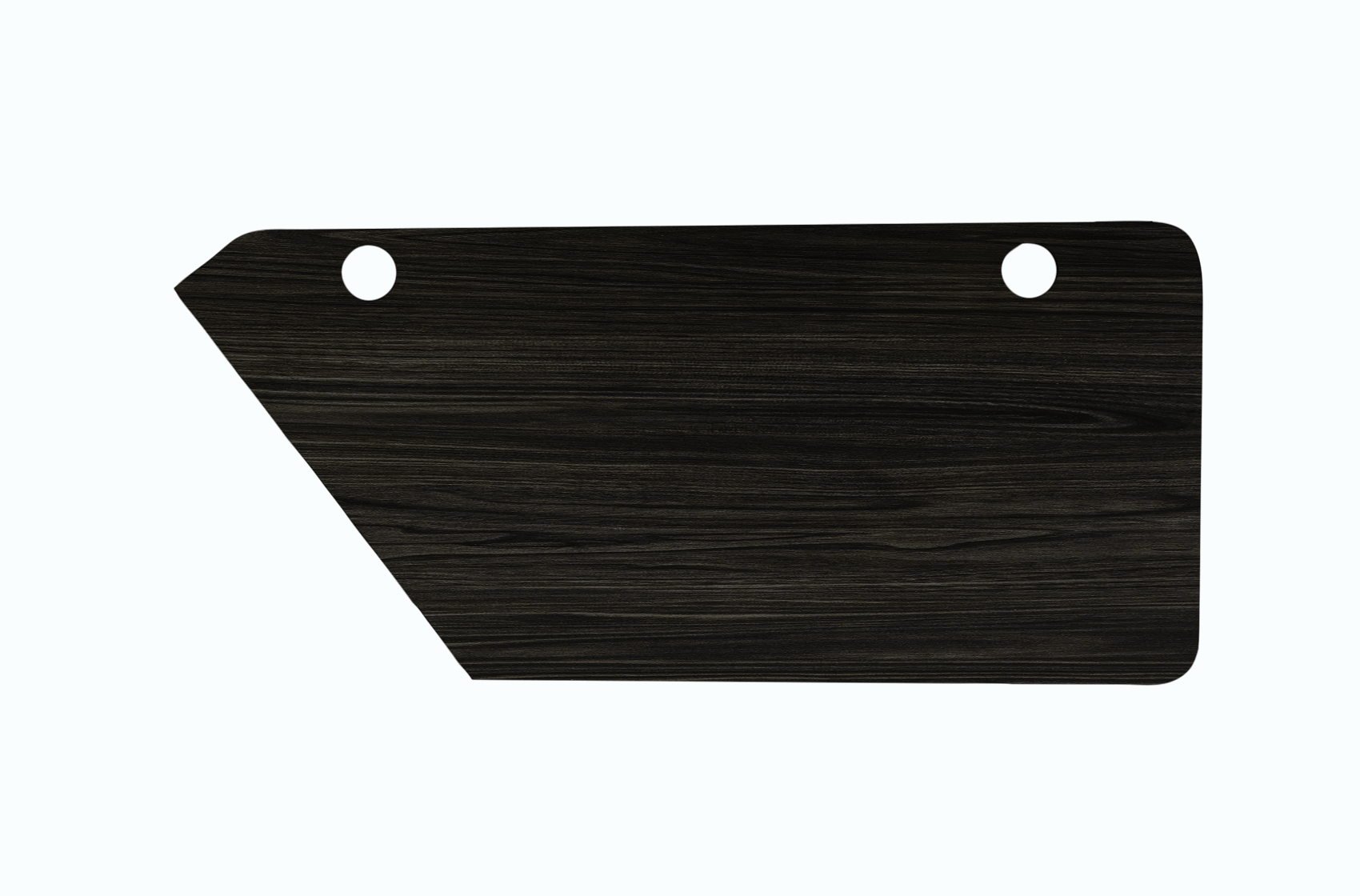 MojoDesk Surface 3 Leg Corner MojoDesk Desks 60x27 / Obsidian Oak / Right