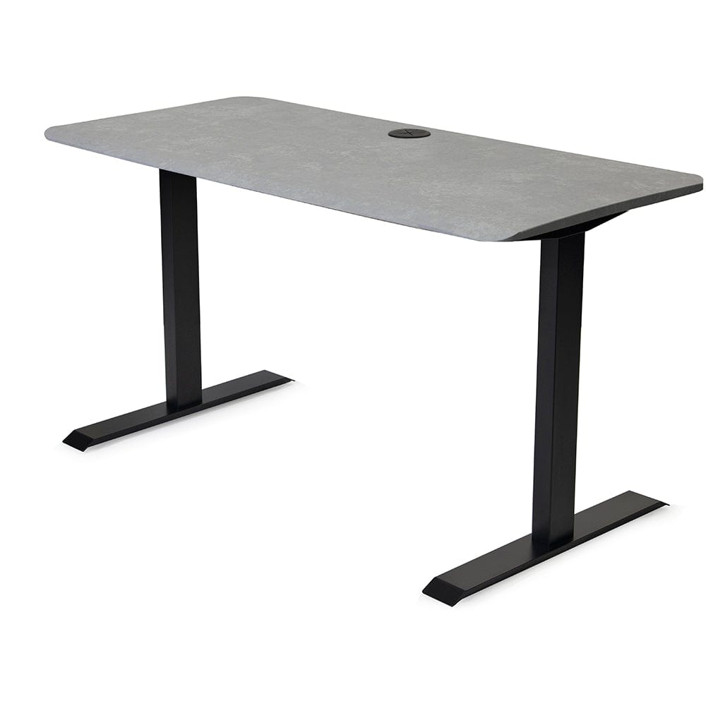 Mojo Side Table Non Epicor Workspace Tables Sahara Stone / 60x24 / Black Base