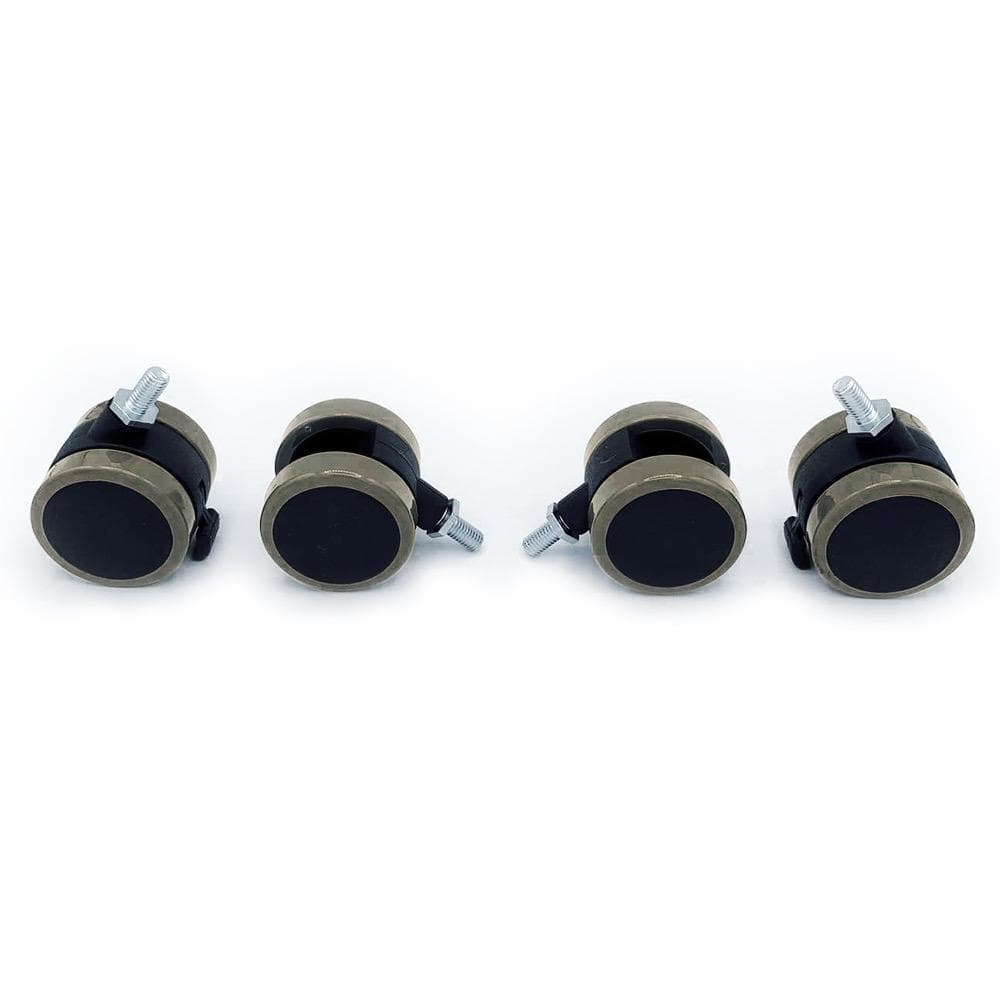 Roll-and-Lock Casters: 4 Pack